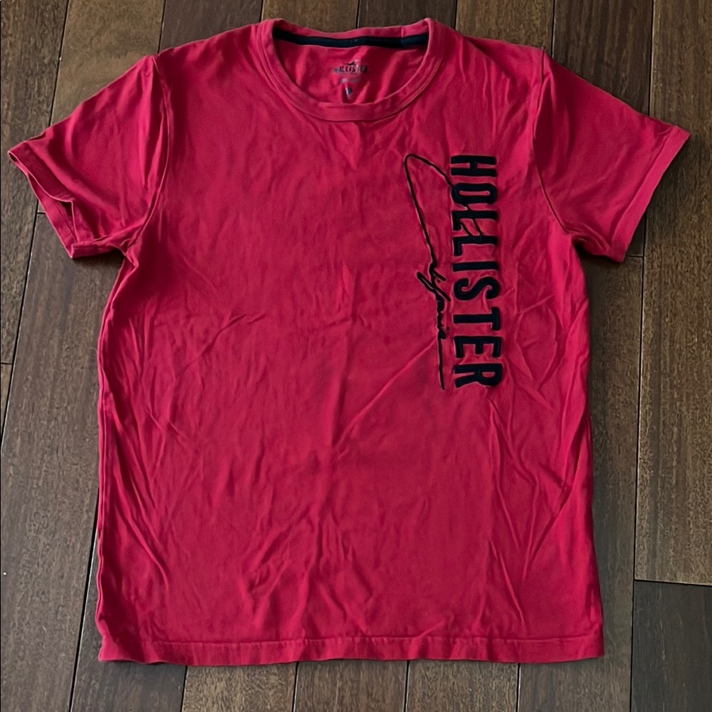 Hollister Red Men's T-Shirt